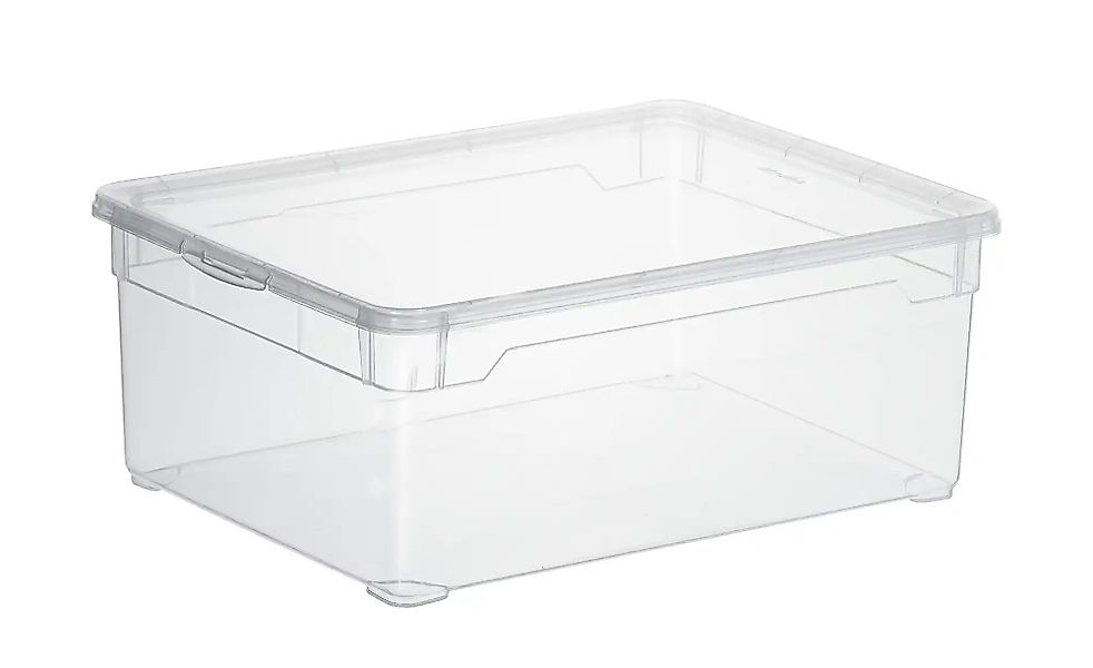 Rotho Aufbewahrungsbox   CLEAR ¦ transparent/klar ¦ Kunststoff ¦ Maße (cm): günstig online kaufen