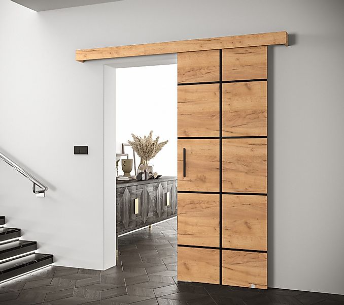 MOEBLO Schiebetür AGRA III (mit/ohne Soft-Close-System, günstig online kaufen