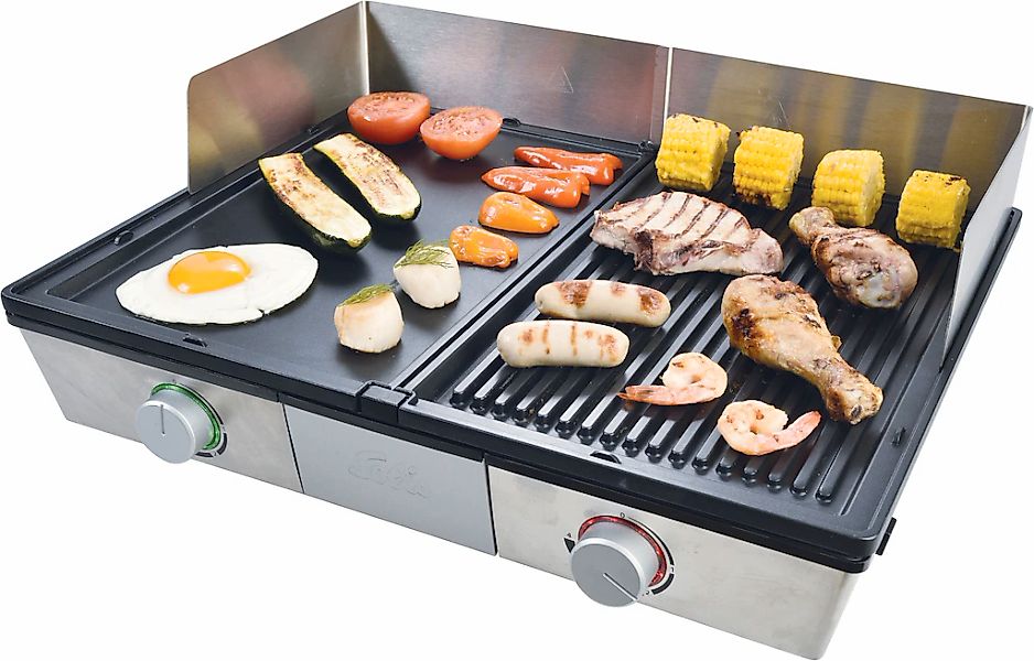 SOLIS OF SWITZERLAND Tischgrill "Deli Grill (Typ 7951)", 2200 W, Elektrogri günstig online kaufen