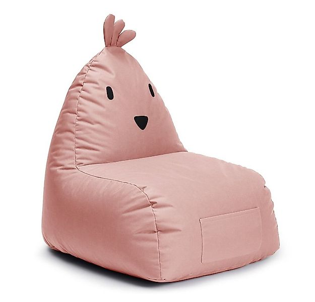 Lumaland Sitzsack Kinder Tier Chick Kissen 80x75x75 cm, niedliches Kindersi günstig online kaufen