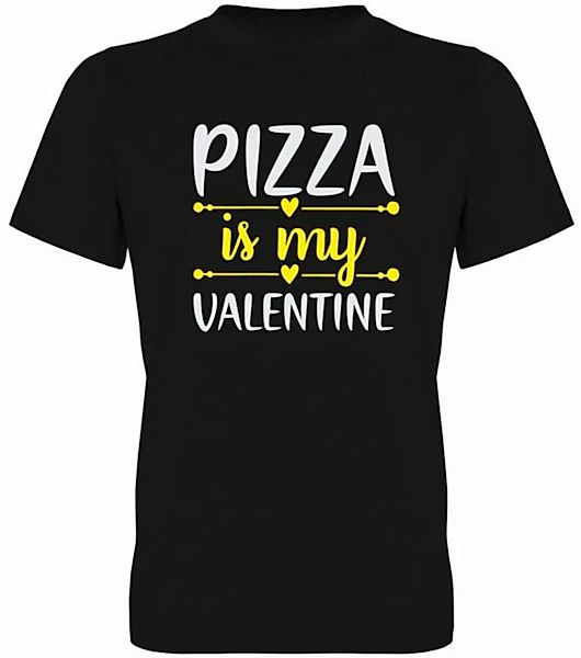 G-graphics T-Shirt Pizza is my Valentine Herren T-Shirt, mit trendigem Fron günstig online kaufen