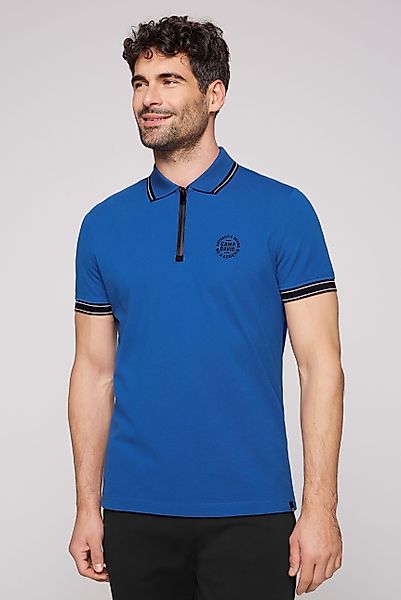 CAMP DAVID Poloshirt mit Print am günstig online kaufen