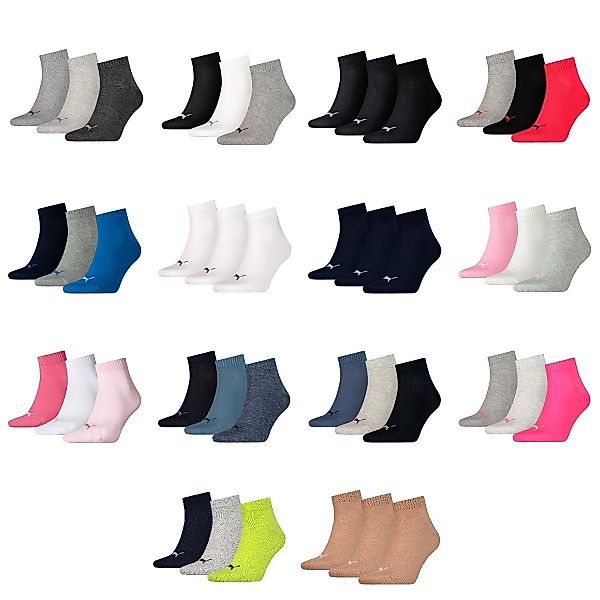 PUMA Kurzsocken PUMA UNISEX QUARTER PLAIN günstig online kaufen