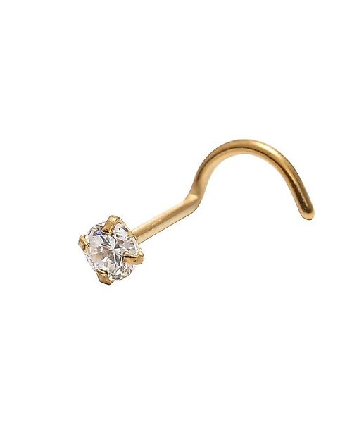 Karisma Schmuck Nasenpiercing aus Chirurgenstahl 316L Nasenstaecker mit Kri günstig online kaufen