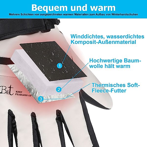 BTTO Hsch. Multisporthandschuhe Skihandschuhe Männer Frauen günstig online kaufen