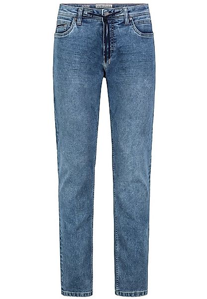 SUBLEVEL Regular-fit-Jeans Jeans im 5-Pocket-Style mit Reißverschluss Denim günstig online kaufen