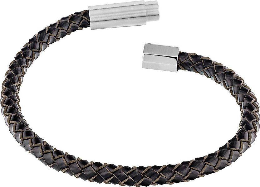 Calvin Klein Lederarmband Schmuck Edelstahl Armband INDUSTRIAL FACETS günstig online kaufen