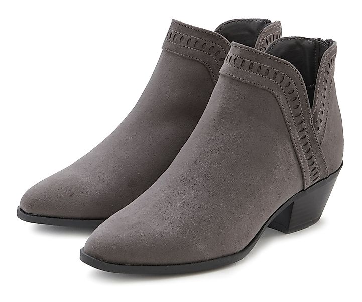 LASCANA Cowboy Stiefelette Cowboy Boots, Western günstig online kaufen