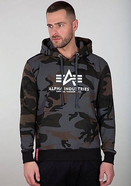Alpha Industries Hoodie Alpha Industries Men - Hoodies Basic Hoodie Camo günstig online kaufen