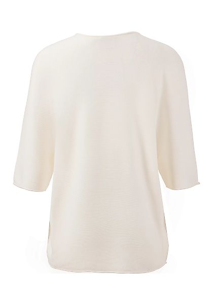 BOSS ORANGE 3/4 Arm-Pullover C_Flamber Premium Damenmode mit Rundhalsaussch günstig online kaufen