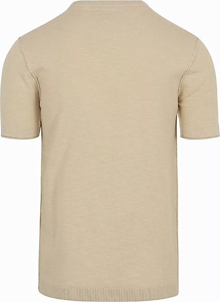 No Excess Knitted T-Shirt Ecru - Größe XL günstig online kaufen