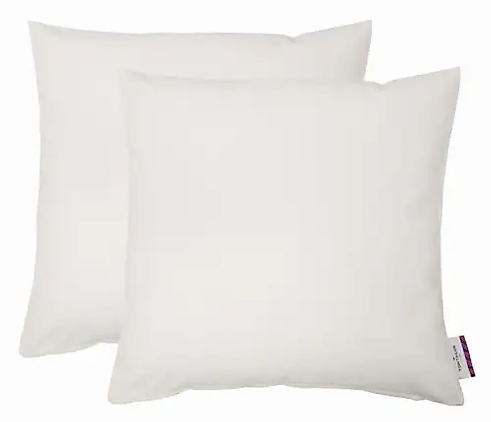 TOM TAILOR HOME Dekokissen »Dove«, unifarben, Kissenhüllen ohne Füllung, 2e günstig online kaufen