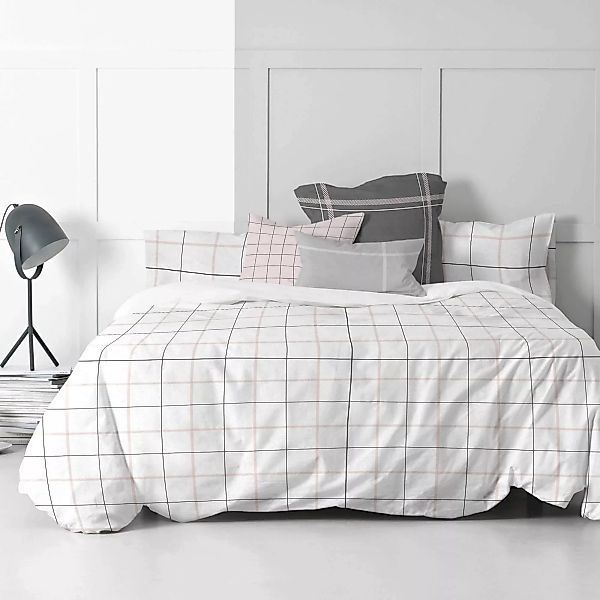Blanc | Bettbezug Tartan günstig online kaufen