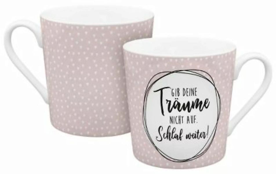 Geda Labels Tasse Träume rosa 350ml Tassen bunt günstig online kaufen