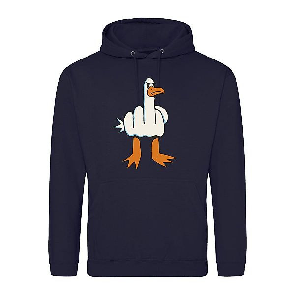 Youth Designz Kapuzenpullover Möwe Finger Herren günstig online kaufen