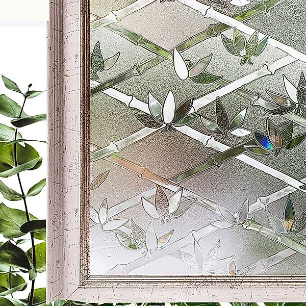 Coonoor Fensterfolie Mattes blumenfensterfolien, 3D Fensterfolie, günstig online kaufen