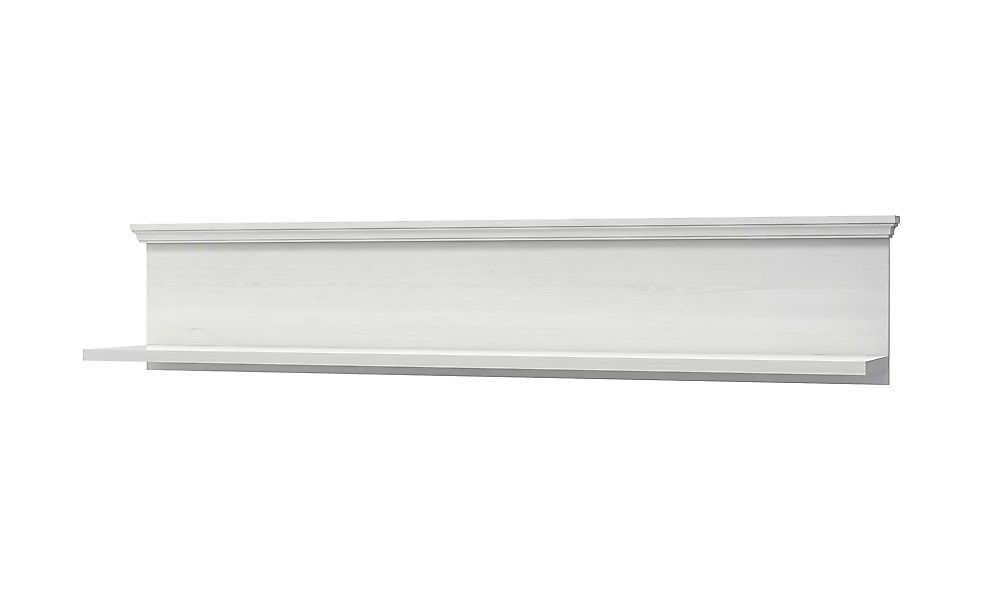 Wandregal  Monteux - weiß - 151,1 cm - 29,4 cm - 25,2 cm - Regale > Regalse günstig online kaufen