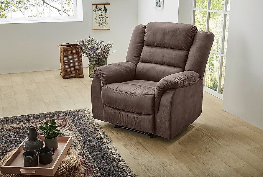 Jockenhöfer Gruppe Sessel Cleveland, B: 95 cm, Sitzhöhe: 47 cm, mit Relax- günstig online kaufen