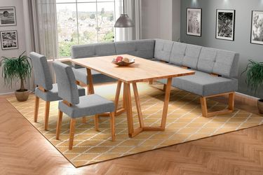 Home affaire Eckbankgruppe »Ponza Eckbank Küchenbank BESTSELLER« Set, 4 Stk günstig online kaufen