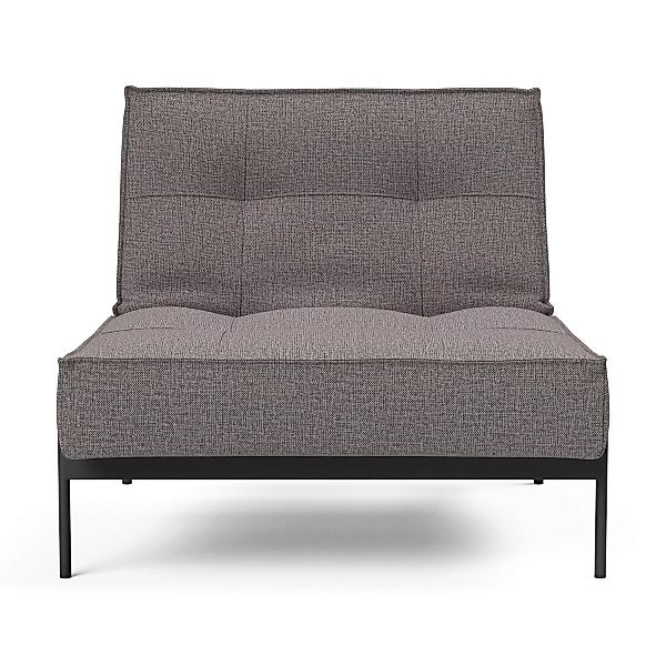 Innovation - Splitback Lauge Sessel - grau/Stoff 521 Mixed Dance Grey/Geste günstig online kaufen