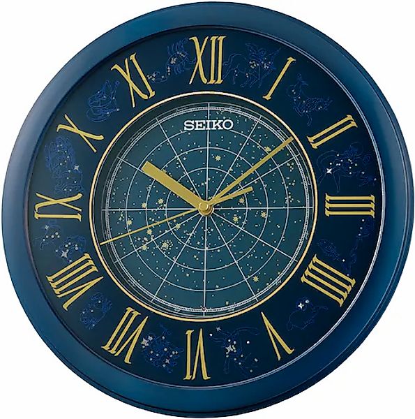 Seiko Wanduhr, Quarzuhr,leuchtendes Zifferblatt,Wohnzimmer,Küche, Esszimmer günstig online kaufen
