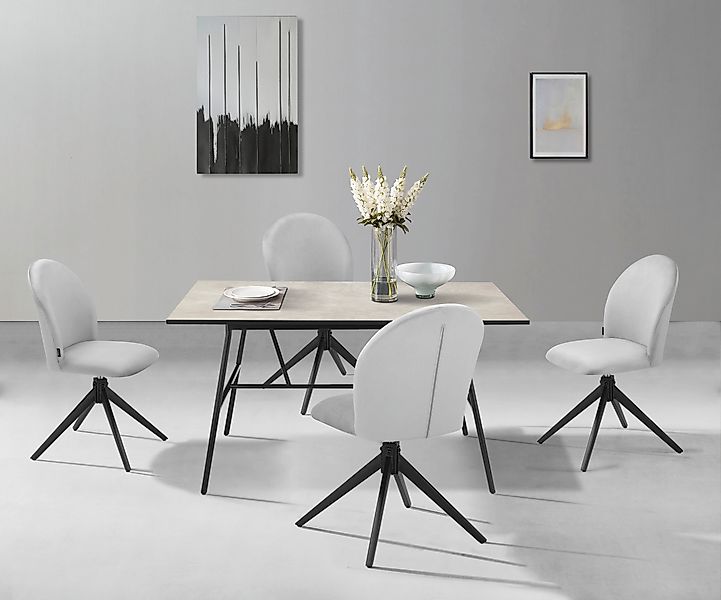 Home affaire Esstisch "Anwar, TOPSELLER, OTTOs Choice" mit Melaminharzbesch günstig online kaufen