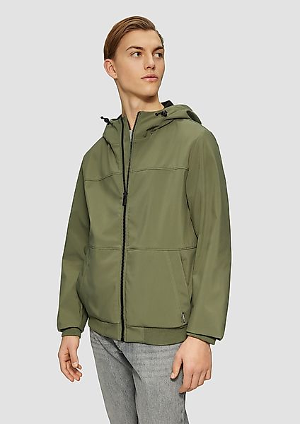 QS Allwetterjacke Softshelljacke mit Kapuze und günstig online kaufen