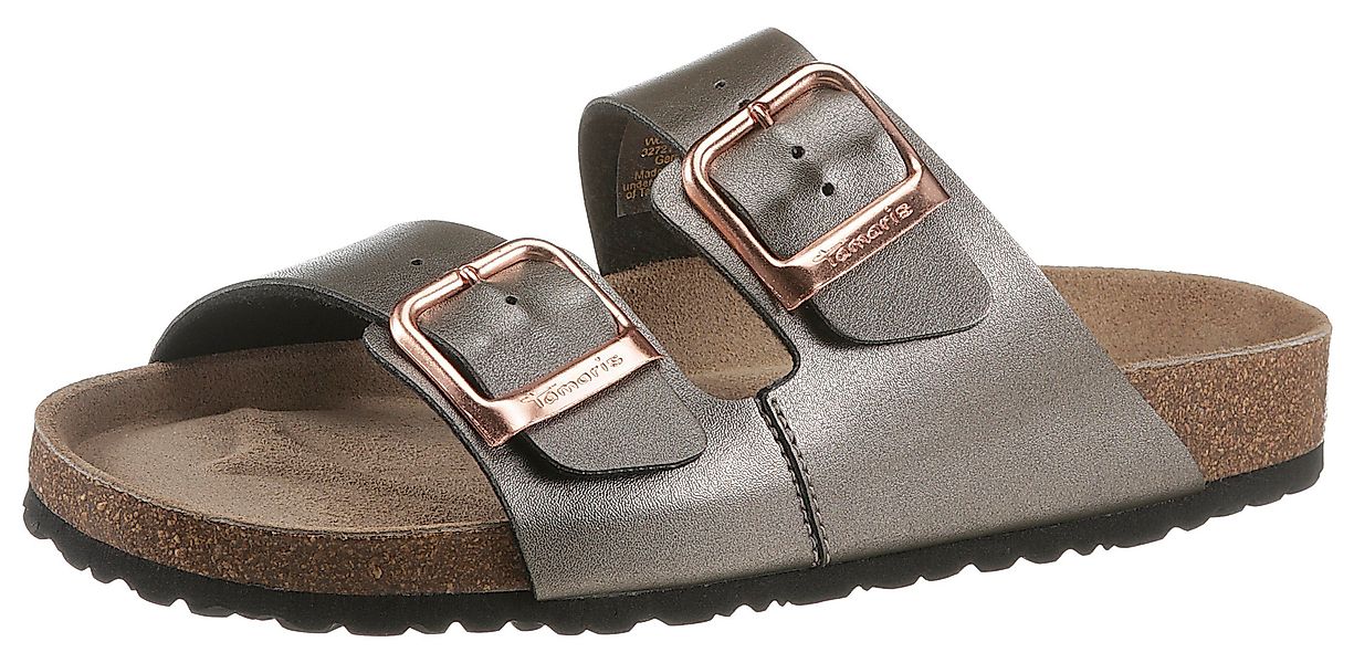Tamaris Pantolette, Sommerschuh, Schlappen mit gepolstertem günstig online kaufen