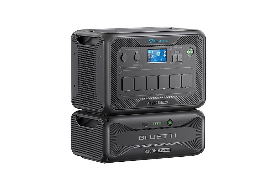 BLUETTI Stromerzeuger Solar Generator AC300+B300K Erweiterungsakku 3000W/27 günstig online kaufen