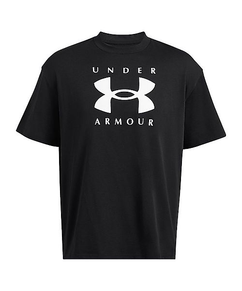 Under Armour® T-Shirt Under Armour HW OS Branded T-Shirt Weiß Baumwolle günstig online kaufen