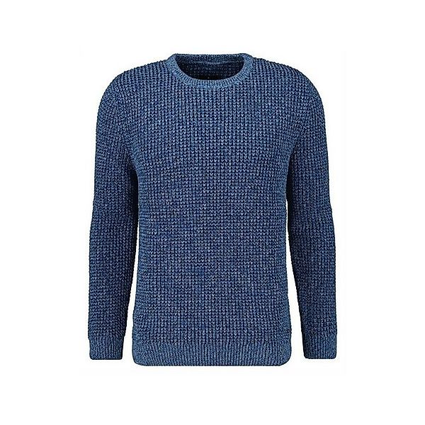 RAGMAN Rundhalspullover V Pullover für Herren in blau (1-tlg) günstig online kaufen