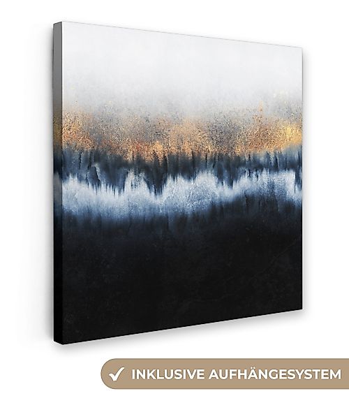OneMillionCanvasses® Leinwandbild Abstrakt - Gold - günstig online kaufen