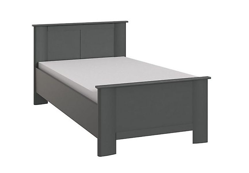 freiraum Bett Chalet, Seniorenbett, Liegefläche 100x200cm, Graphit - 109x85 günstig online kaufen