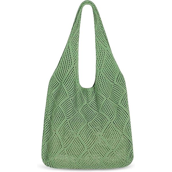 Coonoor Strandtasche Damen Häkeltasche,Umhängetasche Netz-Stricktasche,Schu günstig online kaufen