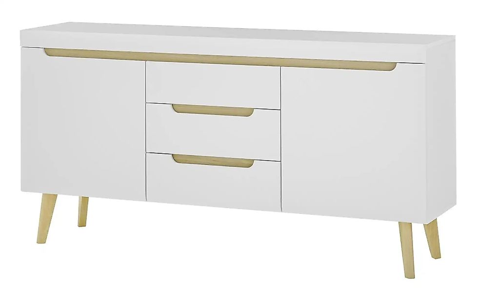 Sideboard  Malaren ¦ weiß ¦ Maße (cm): B: 160 H: 83 T: 40.0 Kommoden & Side günstig online kaufen