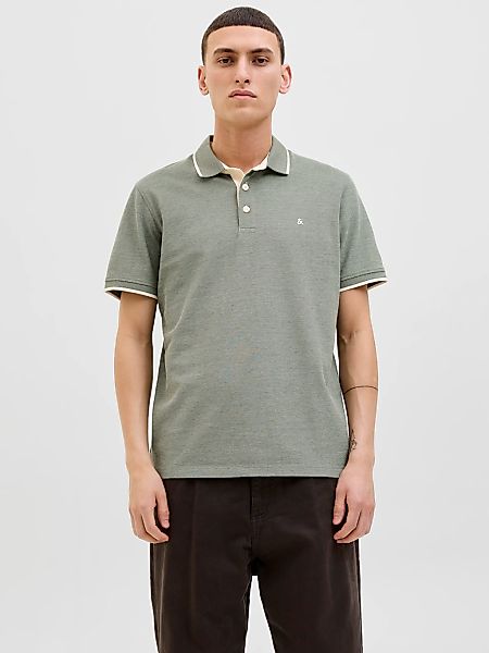 Jack & Jones Poloshirt "JJEPAULOS POLO SS NOOS", mit Logo Stickerei günstig online kaufen