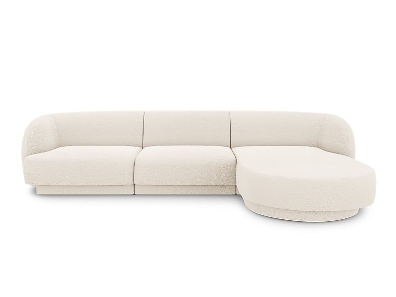 Micadoni Ecksofa Miley, 4-Sitzer günstig online kaufen