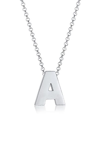Elli Kette mit Anhänger Buchstabe A günstig online kaufen