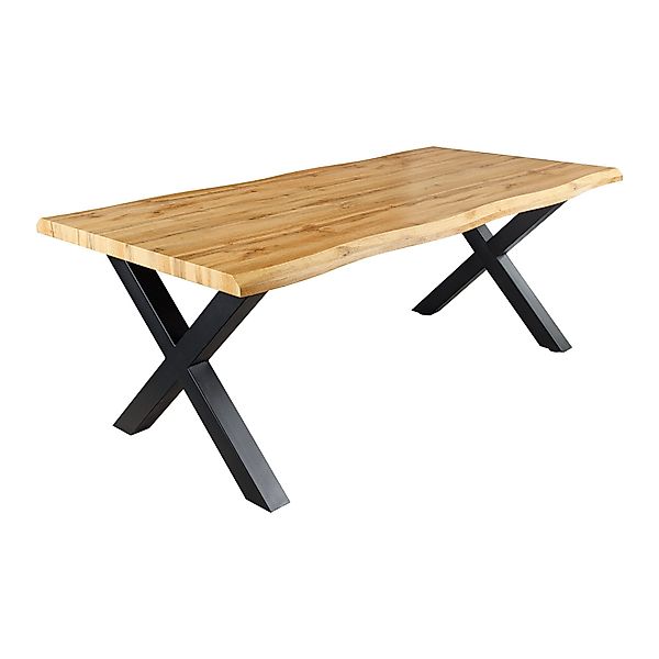 riess-ambiente Baumkantentisch WILD 180cm braun / günstig online kaufen