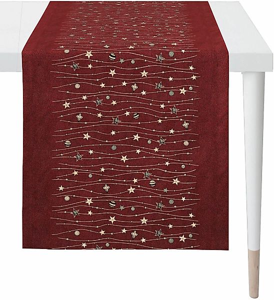 APELT Tischläufer "6301 CHRISTMAS GLAM, Weihnachtsdeko, Weihnachten" Lurex- günstig online kaufen