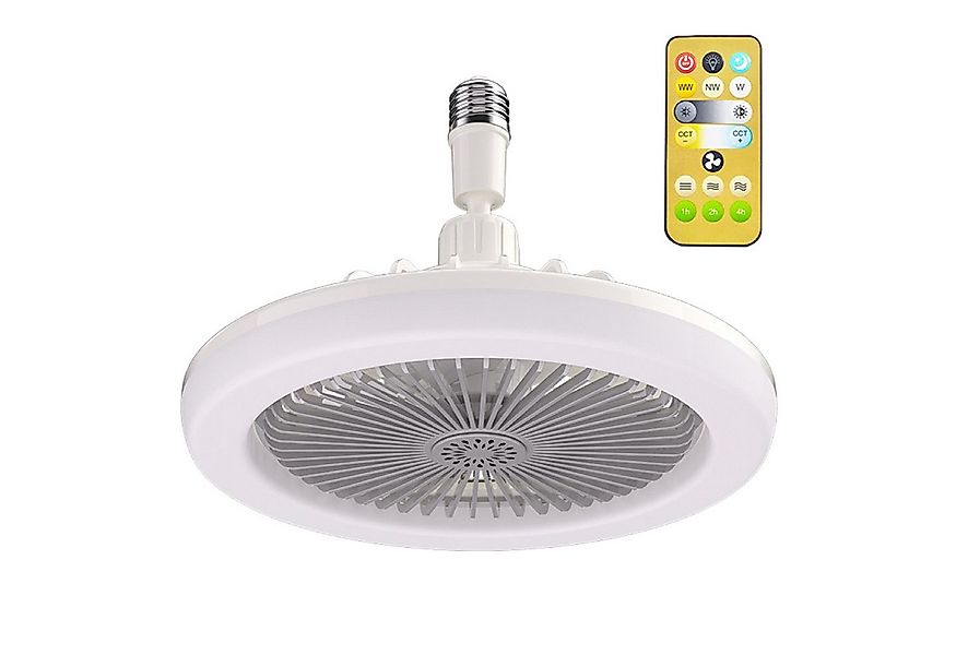 Laybasic Deckenventilator E27 Deckenventilator Fernbedienung Lampe mit Vent günstig online kaufen