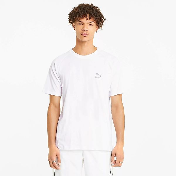 PUMA Classics Tech Herren T-Shirt | Mit Aucun | Weiß | Größe: XS günstig online kaufen