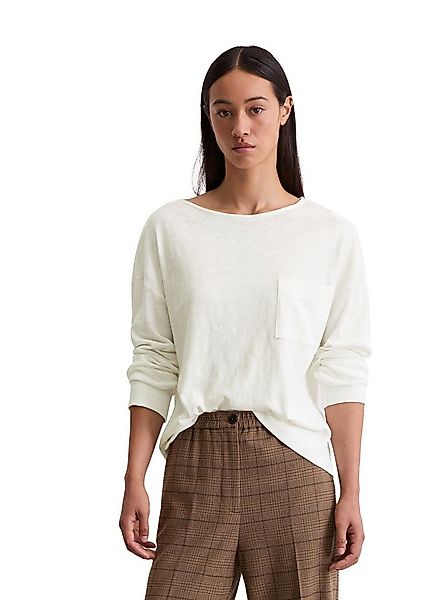 Marc O'Polo Langarmshirt aus Slub Jersey günstig online kaufen