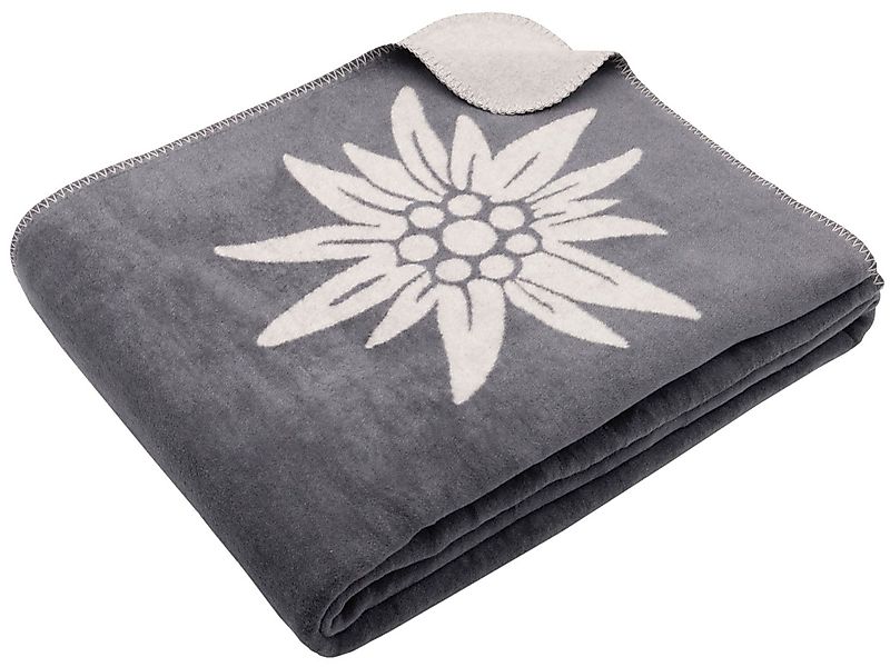 Wohndecke, ZOLLNER, 150 x 200 cm, 60% Baumwolle, 40% Polyacryl günstig online kaufen