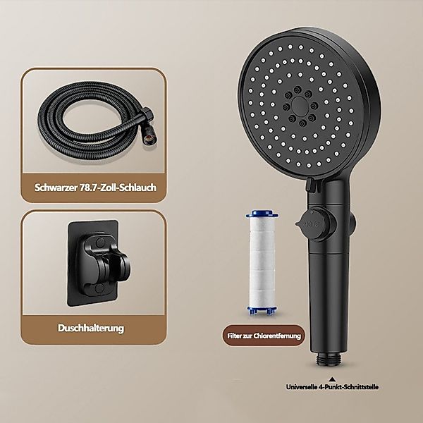 HAUSS SPOLE Handbrause Handbrause Duschkopf Sparduschkopf günstig online kaufen