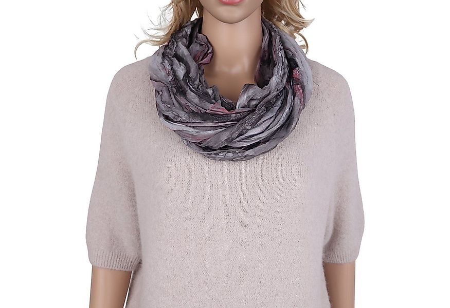 MIRROSI Loop Damen Schal mit Regenbogen-Muster Weich, (Zweimal um den Hals günstig online kaufen