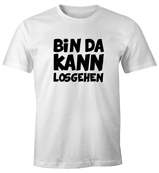 MoonWorks Print-Shirt Herren T-Shirt mit Spruch günstig online kaufen