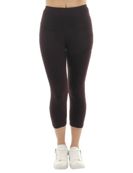 F&K-Mode Caprileggings Damen Capri 3/4 Leggings günstig online kaufen