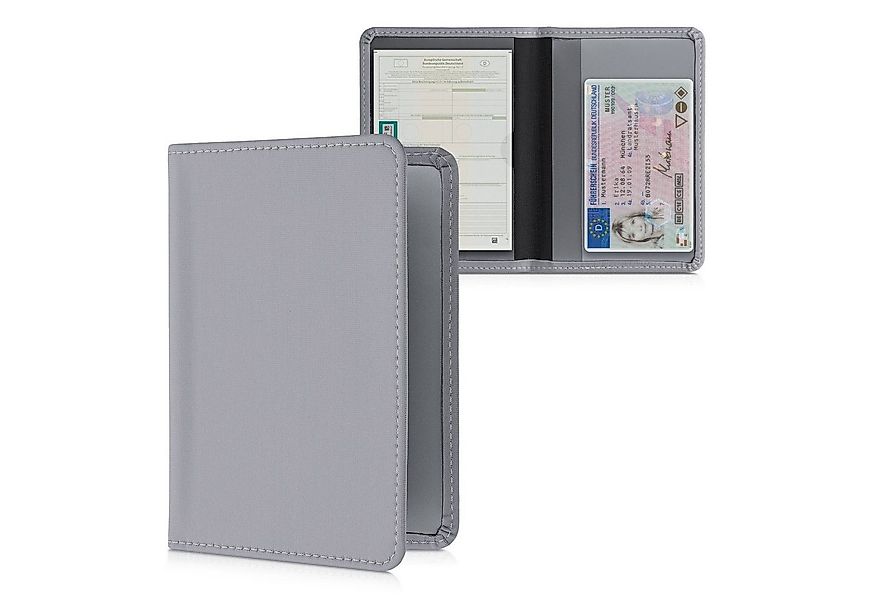 kwmobile Etui Fahrzeugschein Hülle mit Kartenfächern, Neopren Etui Tasche f günstig online kaufen