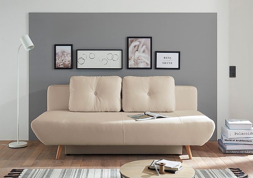 andas Schlafsofa "Segmon", einfach in ein bequemes Bett umwandeln, inklusiv günstig online kaufen